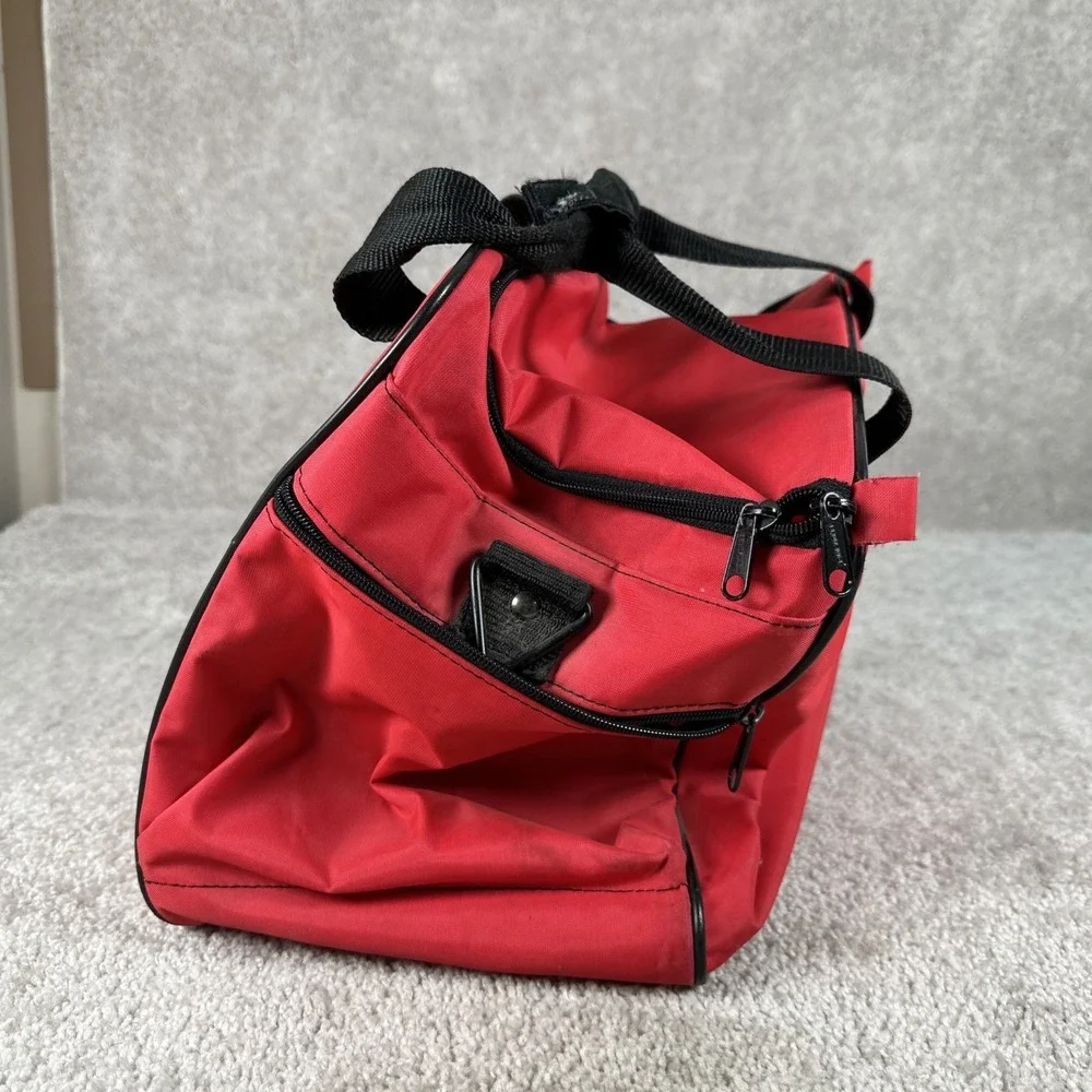 Disney Mickey Mouse Brunswick Team Mickey Vintage Bowling Bag Tote w/ Strap VTG
